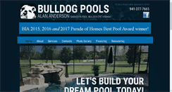 Desktop Screenshot of bulldog-pools.com